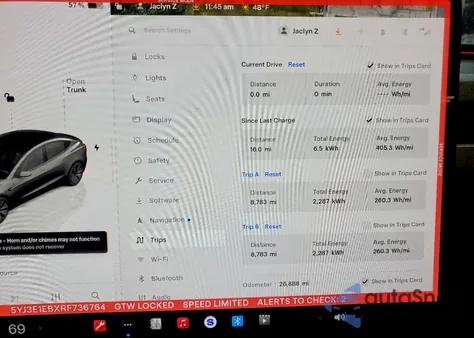 2024 Tesla Model 3 z USA, uszkodzony, nr VIN 5YJ3E1EBXRF736764